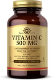 Solgar Vitamin C 500 mg, 100 Vegetable Capsules