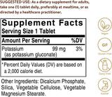 Solgar - Potassium, 100 Tablets