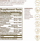 Solgar B-Complex "100" - 50 Vegetable Capsules