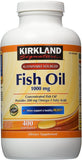 Kirkland Signature Omega-3 Fish Oil Concentrate, 800 Softgels, 1000 mg