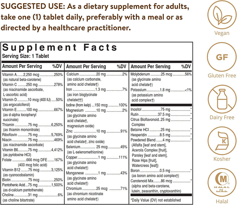 Solgar Formula VM-75 180 Tablets