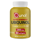 Qunol Ubiquinol Extra Strength, 200 mg - 60 softgels