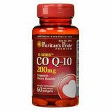 Puritan's Pride CO Q-10 Heart Cardiovascular Wellness 200 mg - 60 Softgels