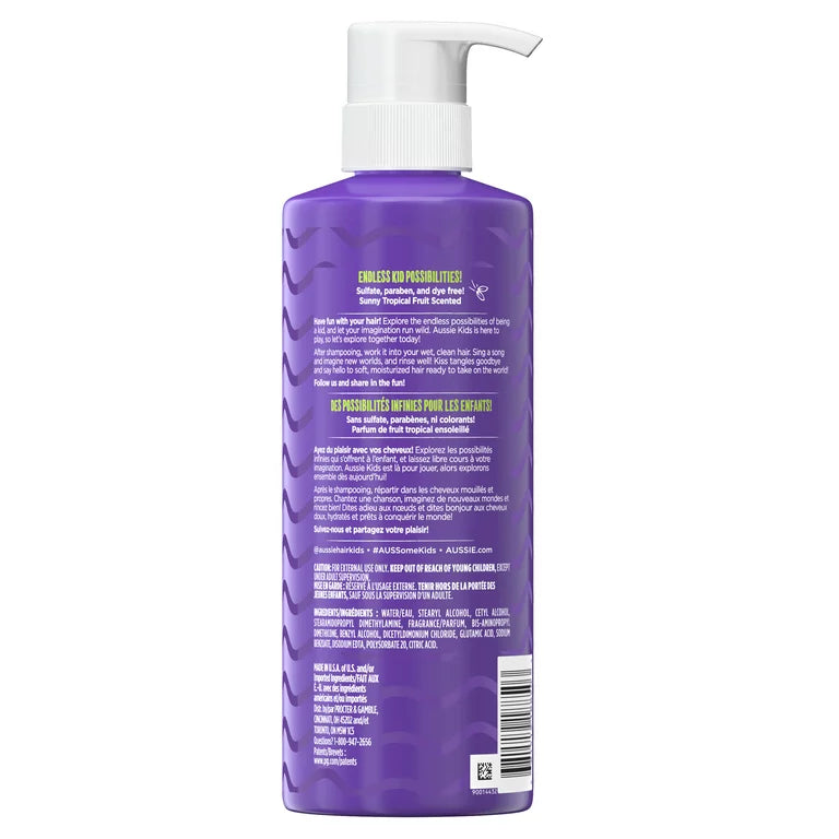 Aussie Kids Conditioner, Moisturizes Hair, Sulfate Free, 16oz