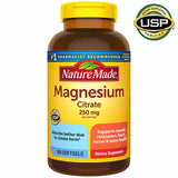 Nature Made Magnesium Citrate 250 mg 180 Softgels