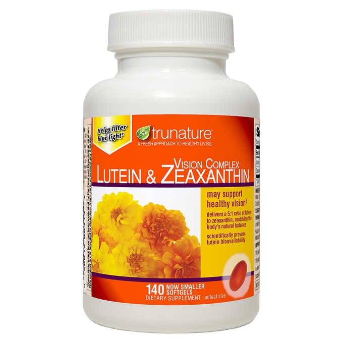 trunature Vision Complex Lutein & Zeaxanthin, 140 Softgels