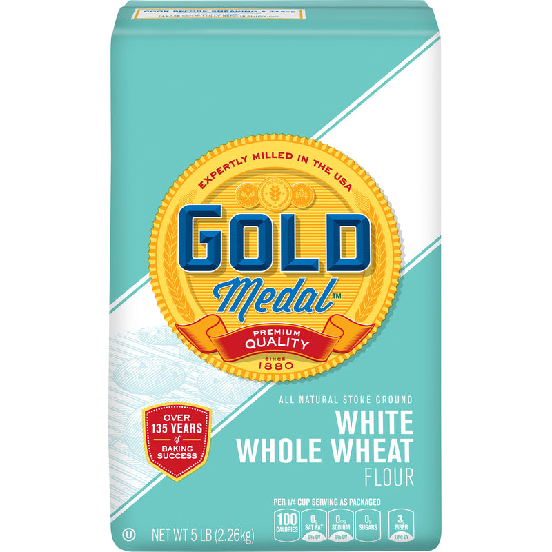 Gold Medal White Whole Wheat Flour 5lb