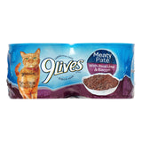 9 Lives Liver/bacon 4/5.5oz