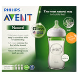 Philips AVENT 3-Pack Natural Glass Baby Bottle - Green (8 oz, 240 ml)