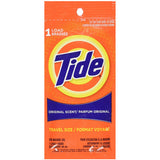 Tide Travel Size Detergent, Original Scent 1.80 oz (1 Pack)