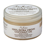 Shea Moisture 100% Extra Virgin Coconut Oil 3.2 oz (1 Pack)