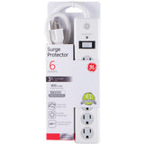 General Electric General Purpose Six-Outlet Surge Strip 1 ea (1 Pack)