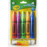 Crayola Bathtub Body Wash Pens, Assorted Colors 5 ea (1 Pack)