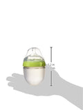 Comotomo Natural Feel Baby Bottle, Green, 5 Ounce