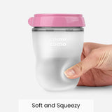 Comotomo Natural Feel Baby Bottle (Double Pack) 150ml Pink