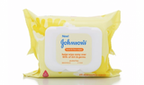 JOHNSON'S Hand & Face Wipes 25 Each (1 Pack)