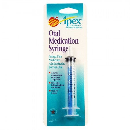Apex Oral Medication Syringe 1 ea (1 Pack)