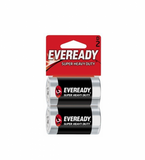 Eveready Super Heavy Duty D Batteries 2 ea (1 Pack)