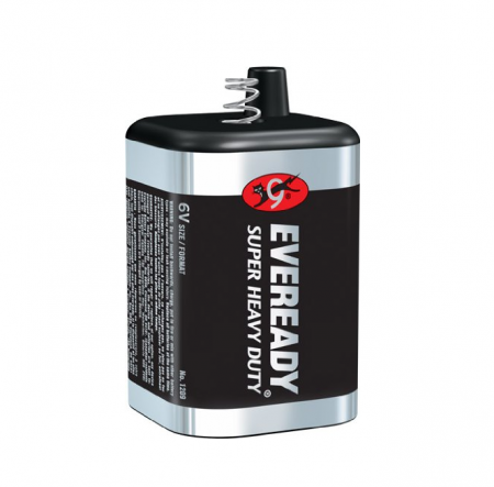 Eveready Super Heavy Duty Battery 6 Volt [1209] 1 ea (1 Pack)