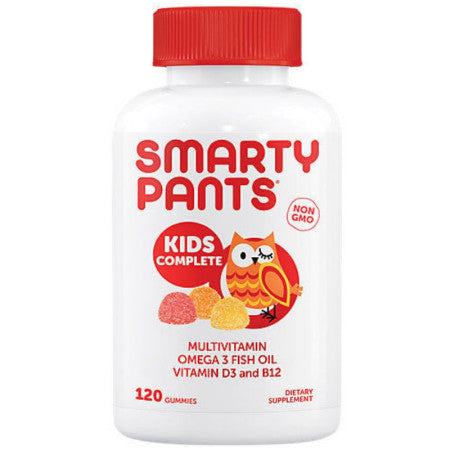 SmartyPants Kids Complete Delicious Multivitamins Gummies 120 ea (1 Pack)