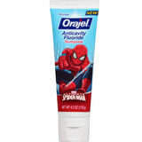 Orajel Spider-Man Anticavity Fluoride Toothpaste, Berry Blast 4.2 oz (1 Pack)