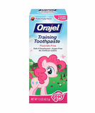 Orajel Toddler My Little Pony Training Toothpaste, Pinky Fruity 1.5 oz (1 Pack)