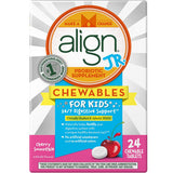 Align Jr. Probiotic Supplement Chewables Tablets For Kids, Cherry Smoothie 24 ea (1 Pack)