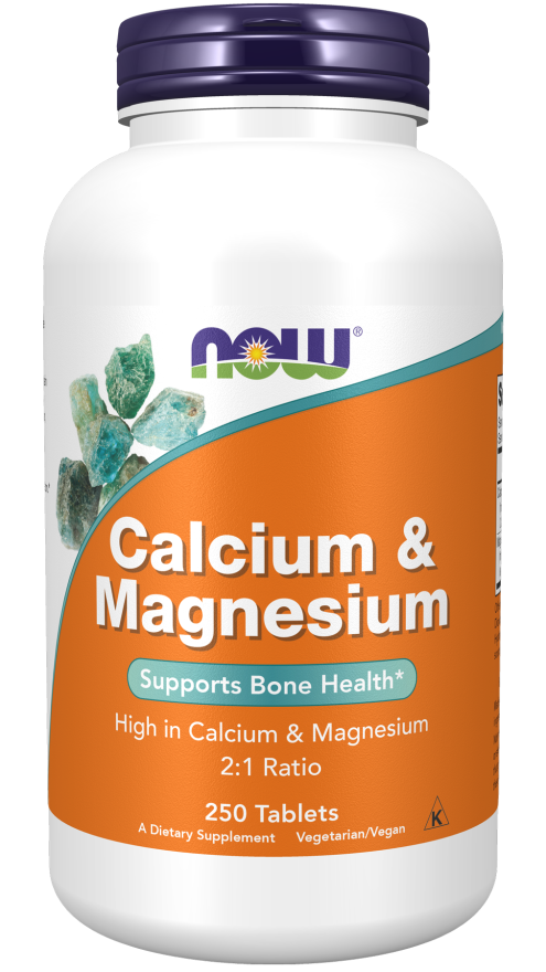 NOW FOOD Calcium & Magnesium 250 Tablets