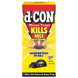 d-CON Reusable Covered Mouse Snap Trap, 1 Trap (1 Pack)