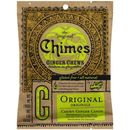 Chimes Ginger Chews, Original 5 oz (1 Pack)