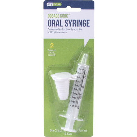 Ezy Dose Oral Syringe with Dosage Korc 10 ml, 1 ea (1 Pack)