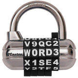 Master Lock Password Plus, Combination Padlock, Assorted Colors 1 ea (1 Pack)