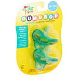 The First Years GumDrop Newborn Pacifier 2 ea (1 Pack)