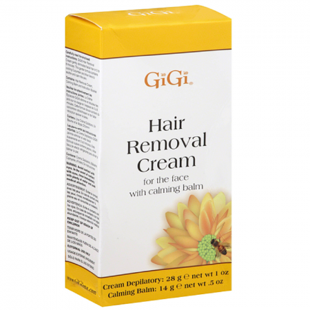 GiGi Hair Removal Cream with Calming Balm For Bikini & Legs 1 ea (1 Pack)