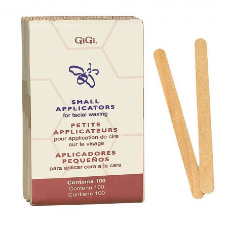 GiGi Small Applicators for Facial Waxing  100 ea (1 Pack)