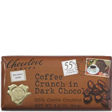 Chocolove Dark Chocolate Bar, 3.2 oz bars, Coffee Crunch 12 ea (1 Pack)