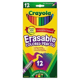 Crayola Erasable Colored Pencils 12 ea (1 Pack)