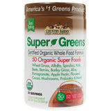 Country Farms Super Green Drink Mix, Delicious Chocolate Flavor 10.6 oz (1 Pack)