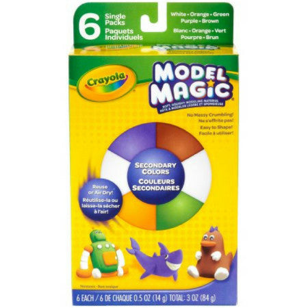Crayola Model Magic Secondary Colors 6 ea (1 Pack)