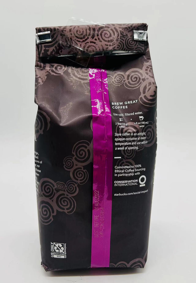 Starbucks Sumatra Dark Roast Single-Origin Ground Coffee 12 oz