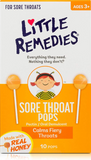 Little Remedies Sore Throat Pops, 10 Count