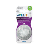 Philips AVENT 2 pack slow flow nipples (1m+)