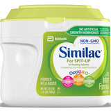 Similac for Spit Up Infant Formula with Iron, With Rice Starch, Baby Formula, Powder, 1.41 lb (1 Pack)