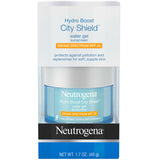 Neutrogena Hydro Boost City Shield Water Gel with Hydrating Hyaluronic Acid, Antioxidants, and Broad Spectrum SPF 25 Sunscreen 1.7 oz (1 Pack)