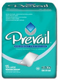 Underpad Prevail 23 X 36" Disposable Fluff Light Absorbency- 15 ea (1 Pack)