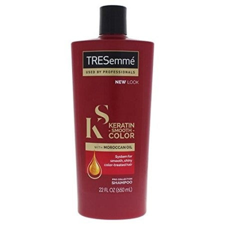 Tresemme Shampoo Keratin Smooth Color With Moroccan Oil 22 oz (1 Pack)