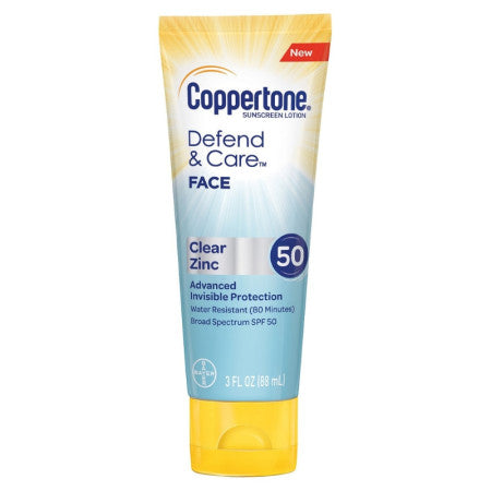 Coppertone Sunscreen SPF 50 Lotion, 3 oz  (1 Pack)