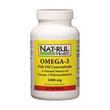 Nat-Rul Omega-3 Fish Oil Dietary Supplements,  90 ea (1 Pack)