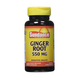 Sundance Vitamins  Ginger Root 550 mg Tablets,  60  ea (1 Pack)