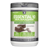 Designer Protein Essential 10 Meal Replacement Protein Powder, Belgian Chocolate, 21.12 oz  (1 Pack)